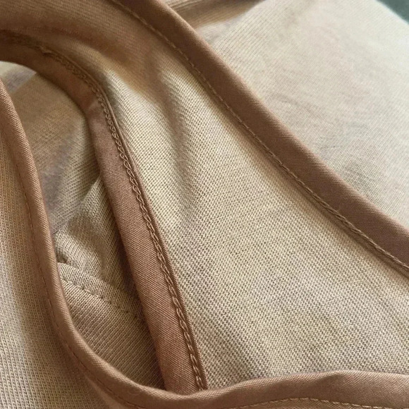 Everlane The Weekend Tiered Sleeveless Midi Dress in Oak Women's size XS - Picture 7 of 7